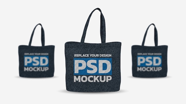 Einkaufstasche 3d-rendering mockup design