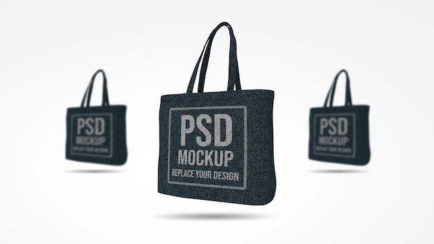 Einkaufstasche 3d-rendering mockup design