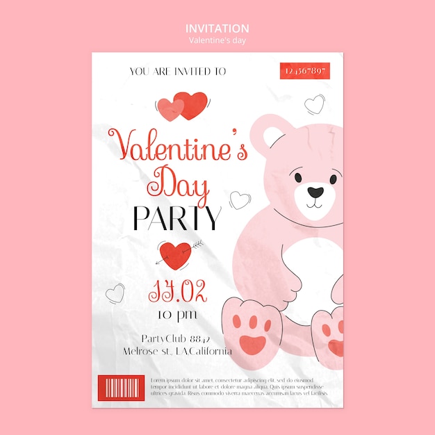 Einladung zum Valentinstag