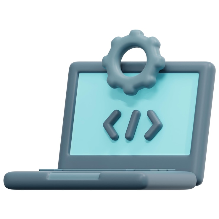 PSD einstellungen 3d render symbol illustration