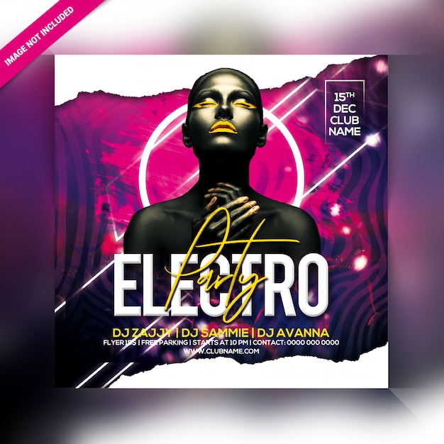 Electro Party Flyer