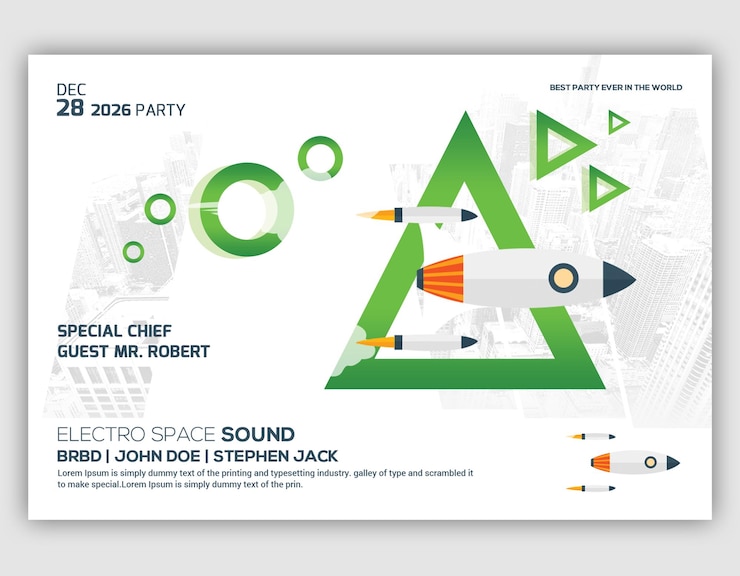 PSD electro space sound party