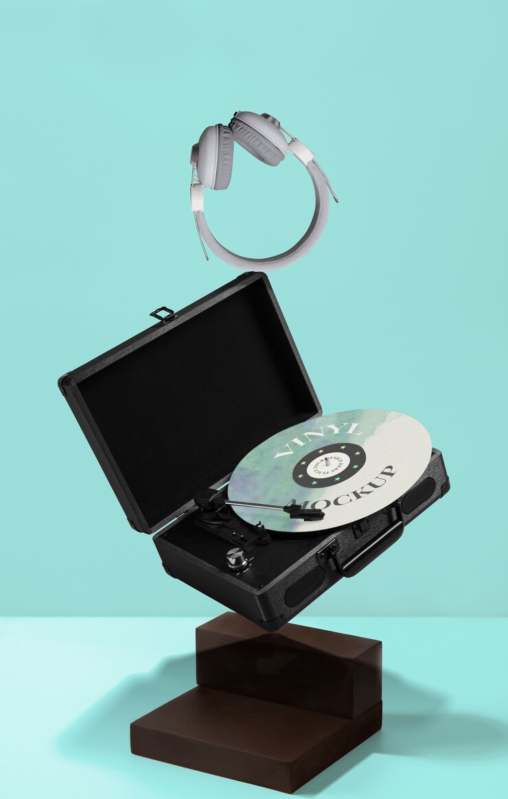 PSD electronic devices balancing mockup