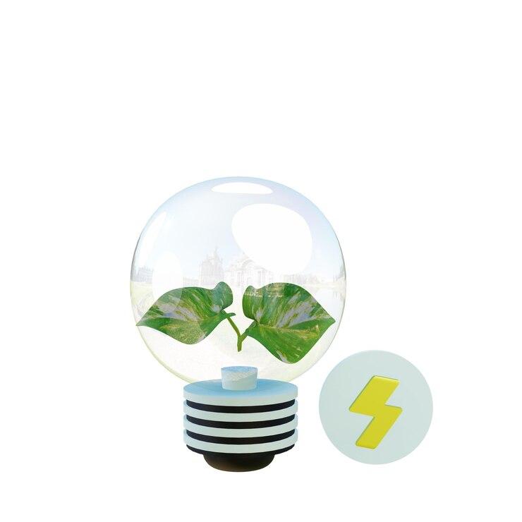 PSD electronic waste 3d illustration on white background