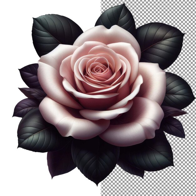 PSD elegancia floral explore la belleza de la fotografía realista de flores aisladas