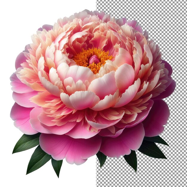 PSD elegancia floral explore la belleza de la fotografía realista de flores aisladas