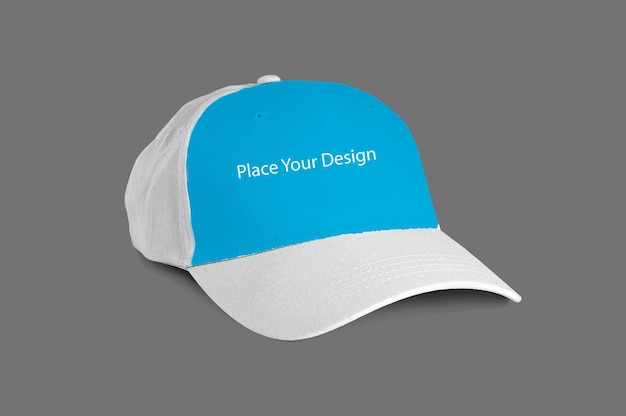 Elegant White Hat Mockup PSD-Design