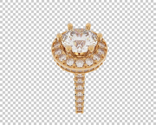 El elegante anillo de diamantes Halo
