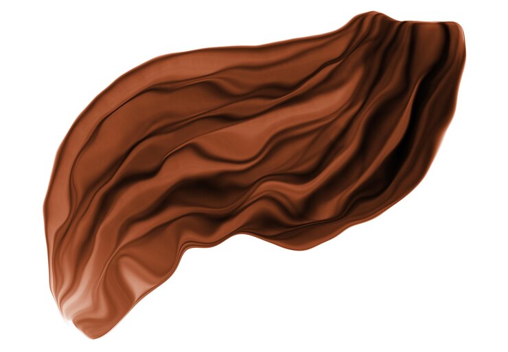 PSD elegante clipart de tinta de cobre em fundo transparente perfeito para projetos de design elegante