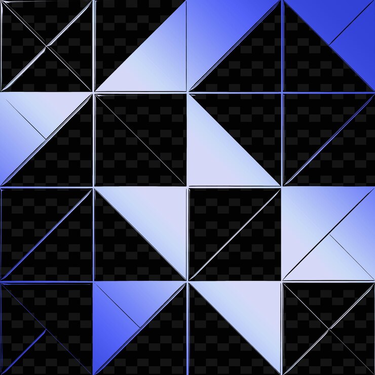 PSD elegante conjunto de xadrez preto e branco com peças geométricas modernas png design de ilustração plana criativa