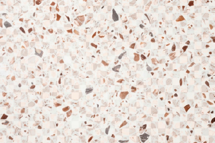 PSD elegante consistenza terrazzo effetto sovrapposizione png sfondo trasparente