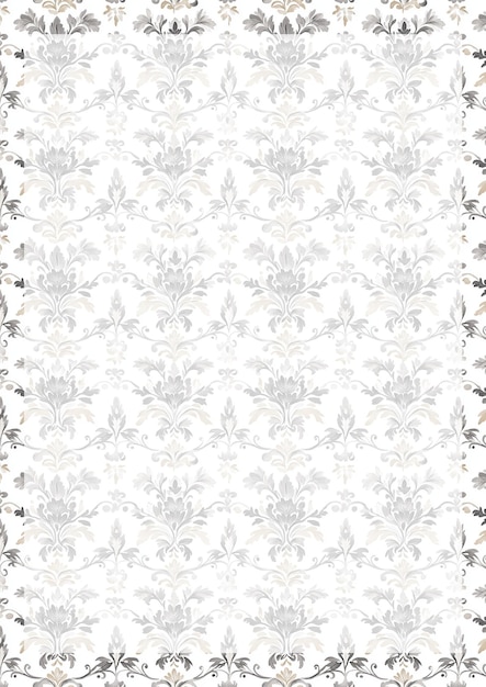 Elegante Damask-Wandpapier