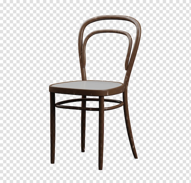 Elegante design della sedia Bentwood