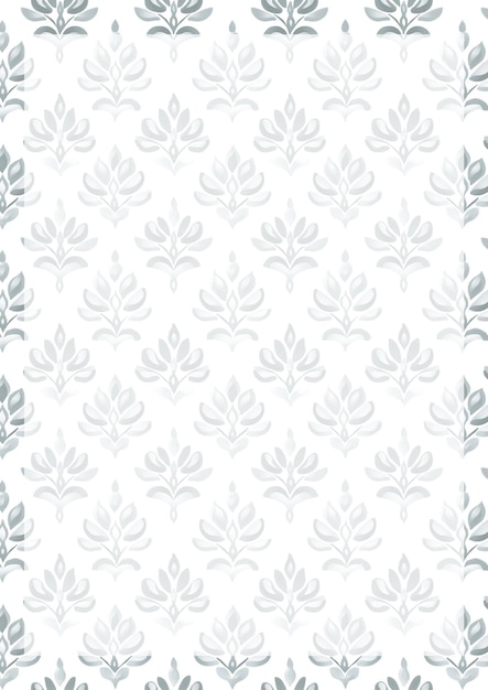 Elegante graue Damaskmuster
