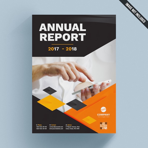 Elegante modello di brochure aziendale