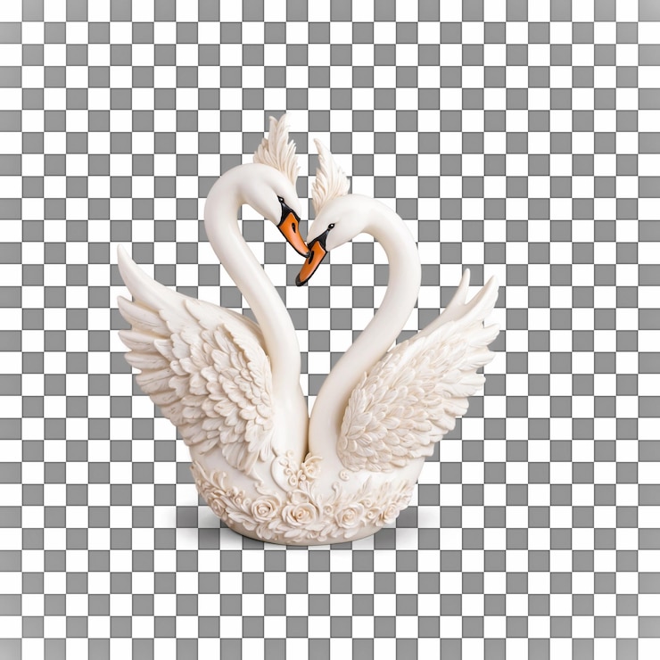 PSD la elegante pareja de cisnes