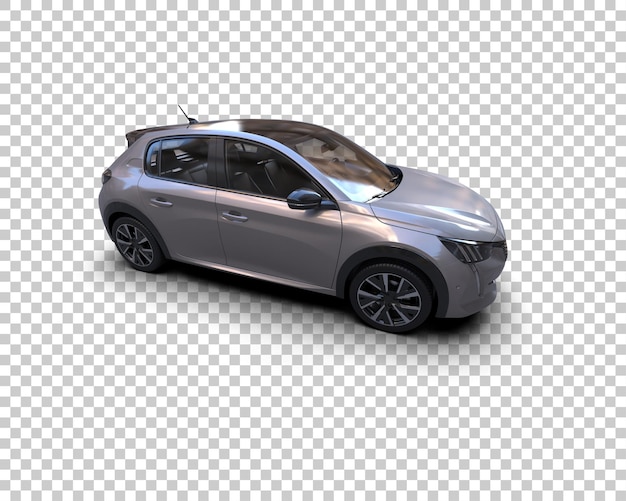 El elegante Peugeot e-208 es un coche eléctrico.