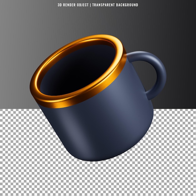 Elegante plantilla de renderizado de iconos 3D Premium Psd