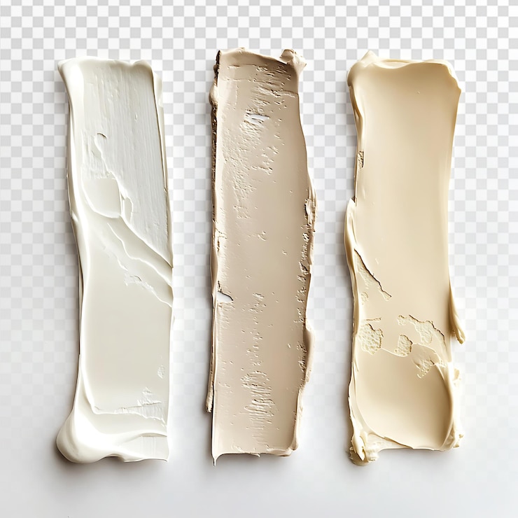 PSD elegante porzellanproben in elfenbein und beige