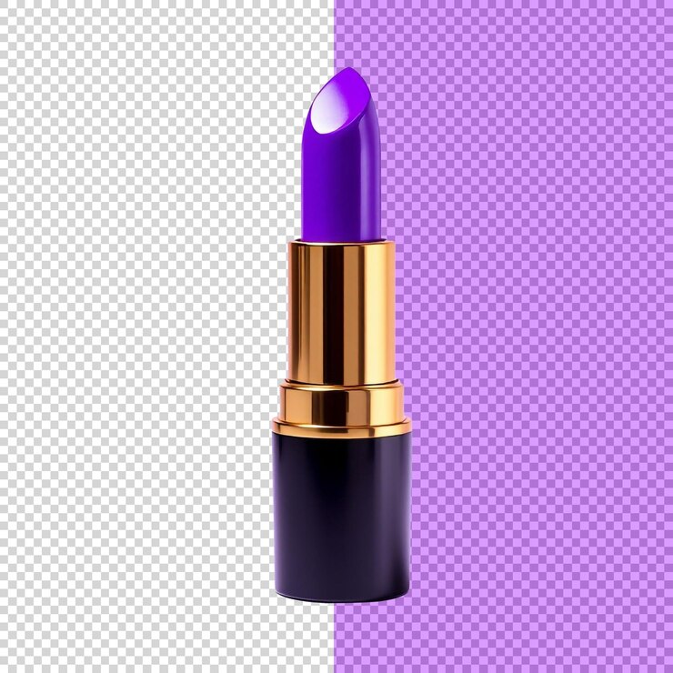 PSD elegante recorte de lápiz labial