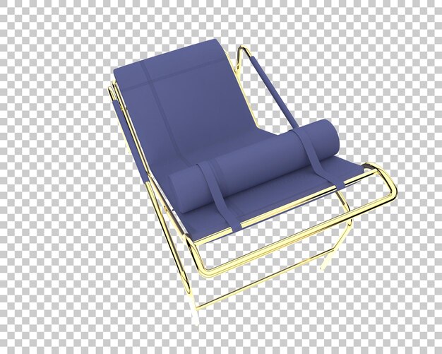 El elegante salón de sillón púrpura