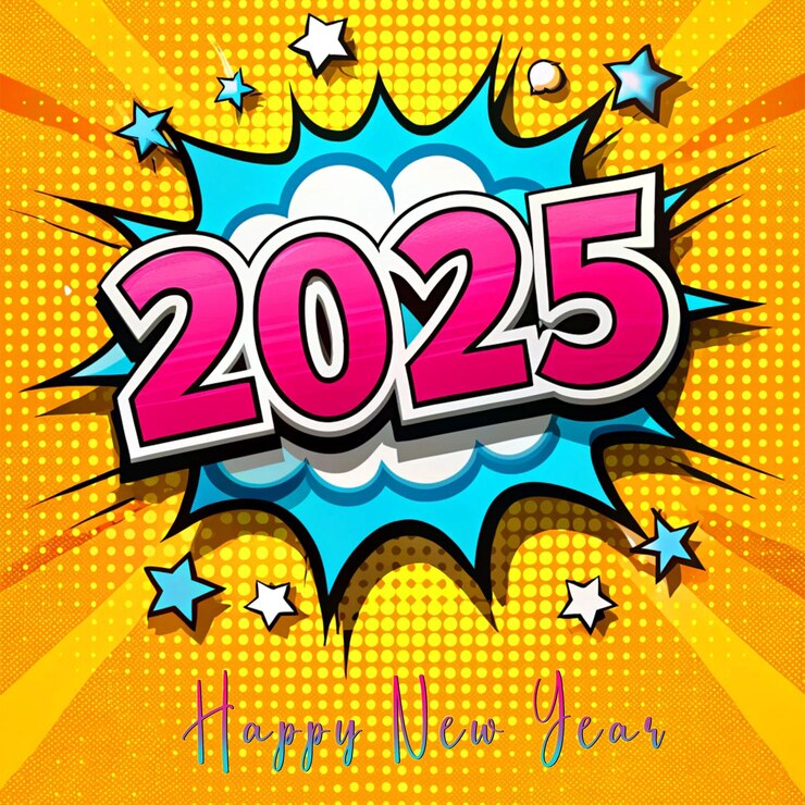 Elegante sfondo di buon anno per i social media