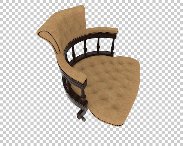 Elegante sillón de época