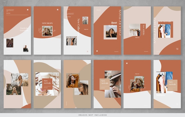 Elegante storia di Instagram puzzle