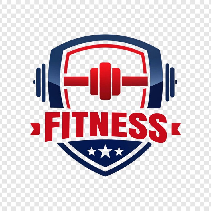 PSD elegante und stilvolle fitness-logo-konzepte für luxus-fitness-marken
