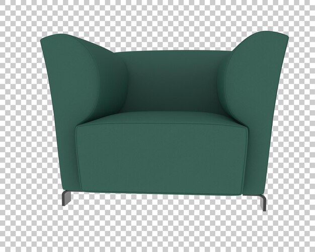Eleganter grüner Sessel