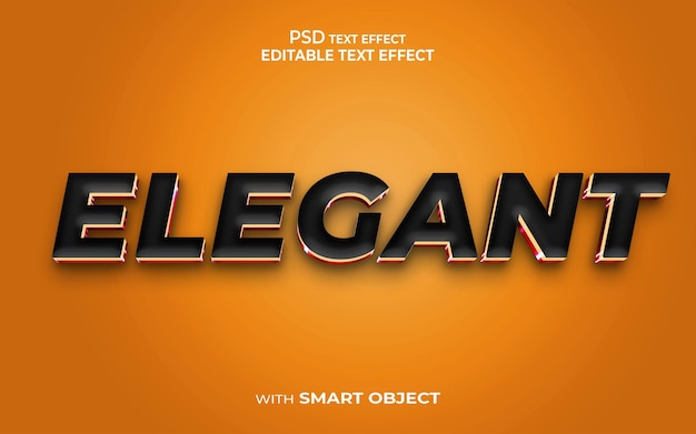 Eleganter Texteffekt