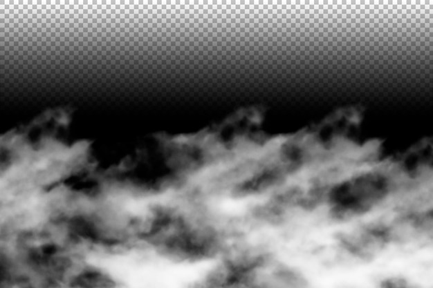Elegantes efectos de niebla y humo en las nubes