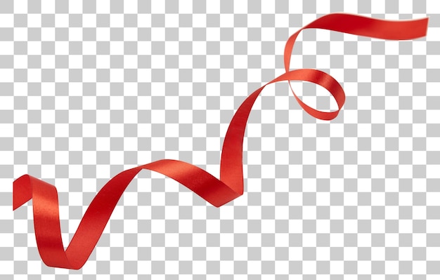 Elegantes rotes Bandwirbel