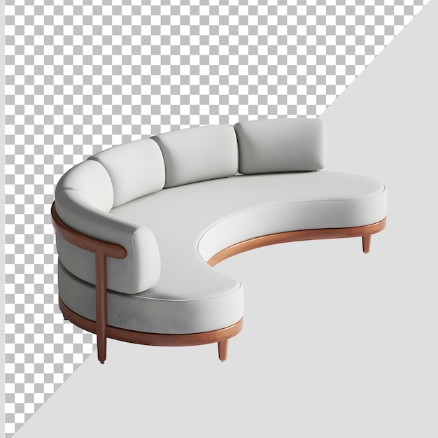 elegantes Sofa-Modell für die Innenarchitektur des Hauses