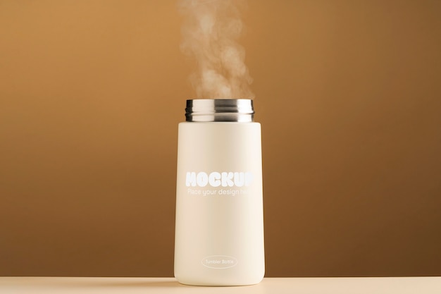 PSD elegantes tumbler-mockup-design