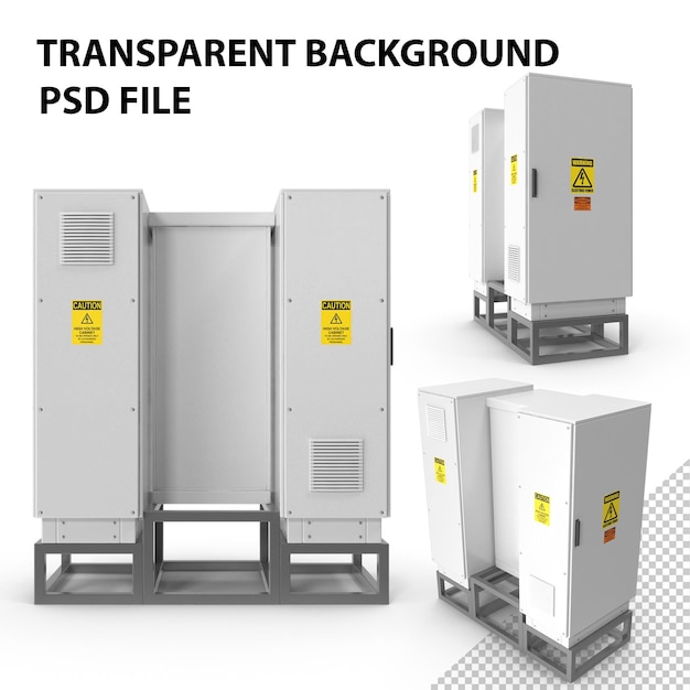 PSD elektrischer schrank im freien png