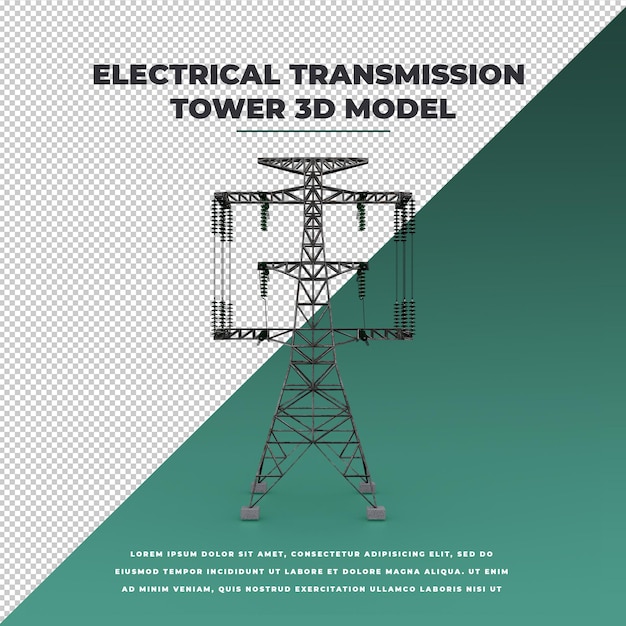 Elektrischer Sendeturm
