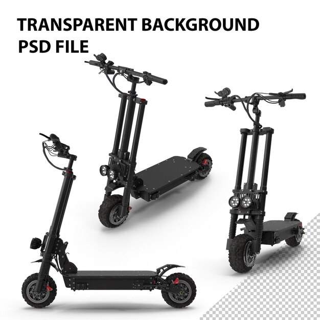 PSD elektro-scooter png