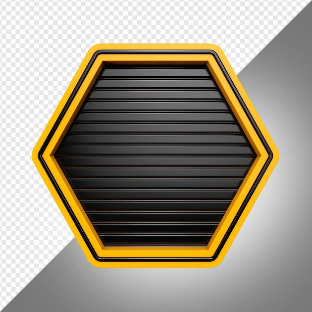 Élément de base hexagonal 3D pour la composition