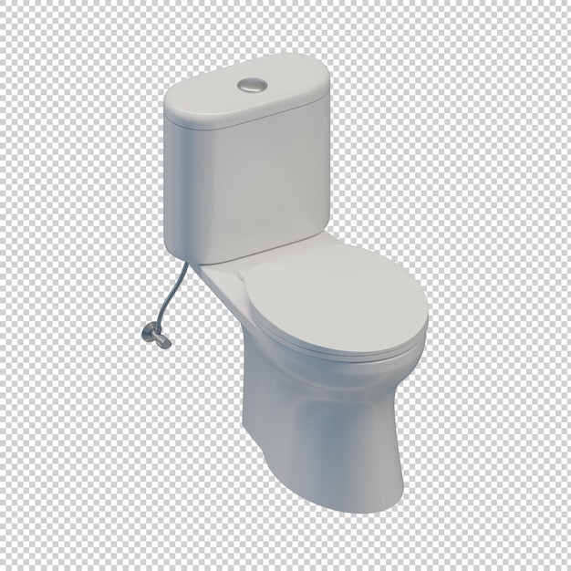 PSD Élément de conception 3d des toilettes 03.