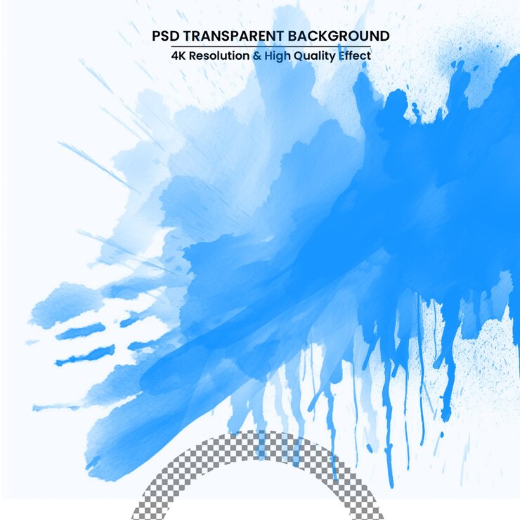 Élément grunge de tache d'aquarelle de vecteur coloré abstrait isolé pour la conception de papier