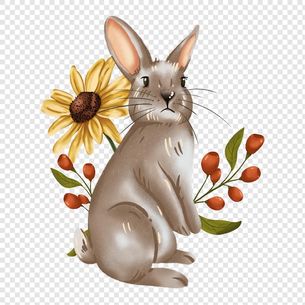 Élément d'illustration clipart automne automne rustique