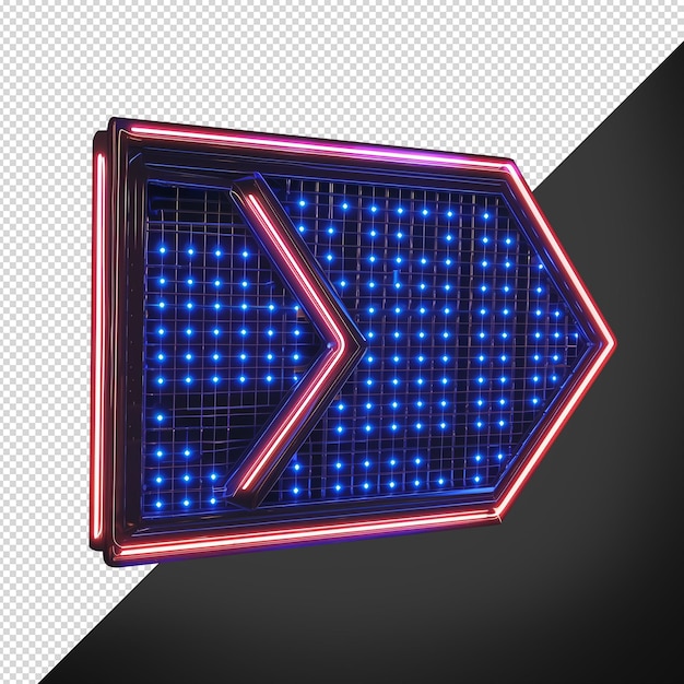 Élément de la partie NEON METAL