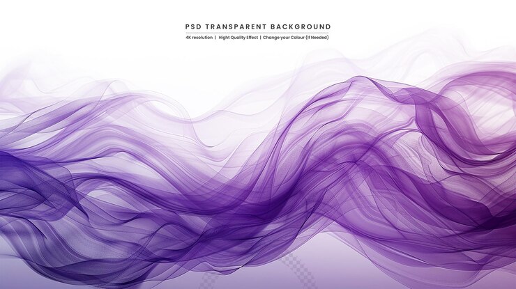 PSD élément vectoriel d'onde avec des lignes de gradient colorées abstraites pour bannière et brochure du site web