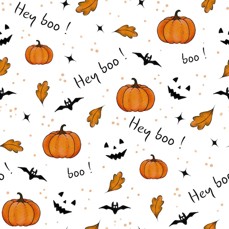PSD elementi decorativi neri e arancioni divertenti per le carte di amplificatori di tessuto per feste di halloween