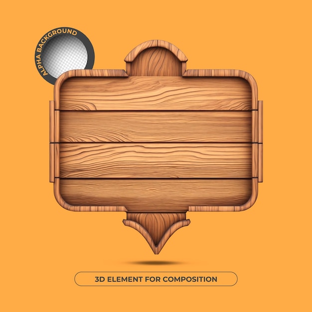 ELEMENTO 3D BASE DE TEXTO PARA COMPOSIÇÃO