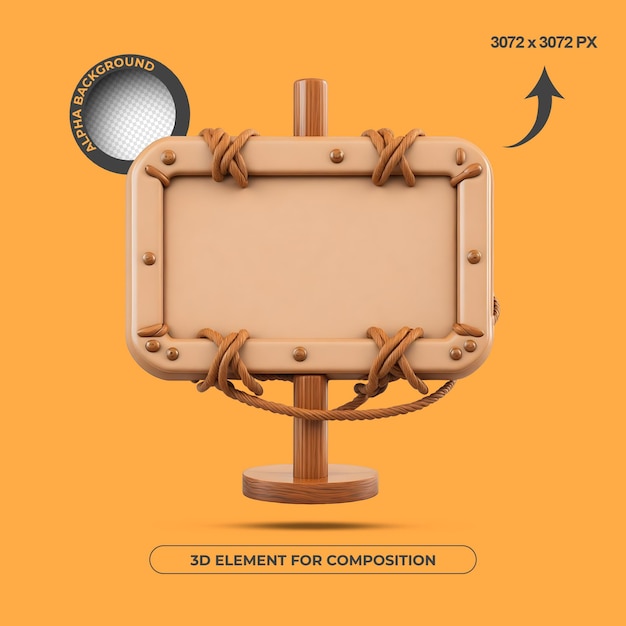 ELEMENTO 3D BASE DE TEXTO DE ALTA CALIDAD PARA COMPOSICIÓN