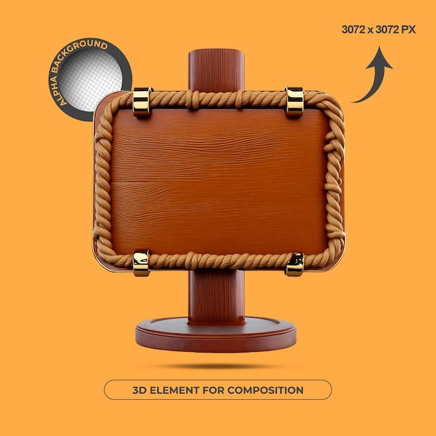 ELEMENTO 3D BASE DE TEXTO DE ALTA CALIDAD PARA COMPOSICIÓN