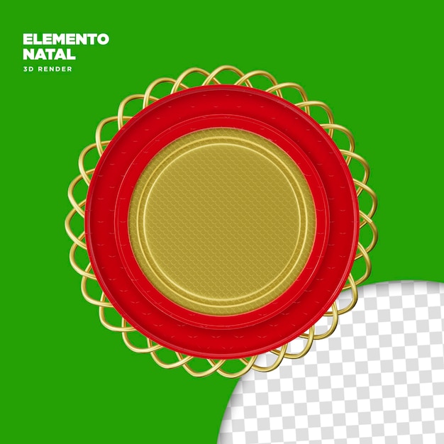elemento 3d para composición