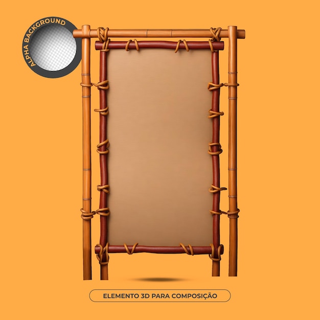 ELEMENTO 3D DE ALTA QUALIDADE BASE DE TEXTO PARA COMPOSIÇÃO